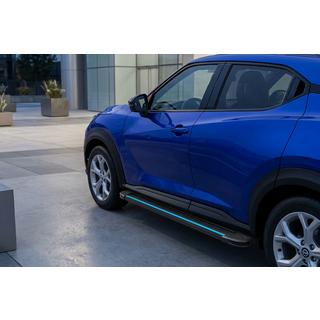 Maya Blue sivuportaat (2 kpl, alumiini) kuva 1