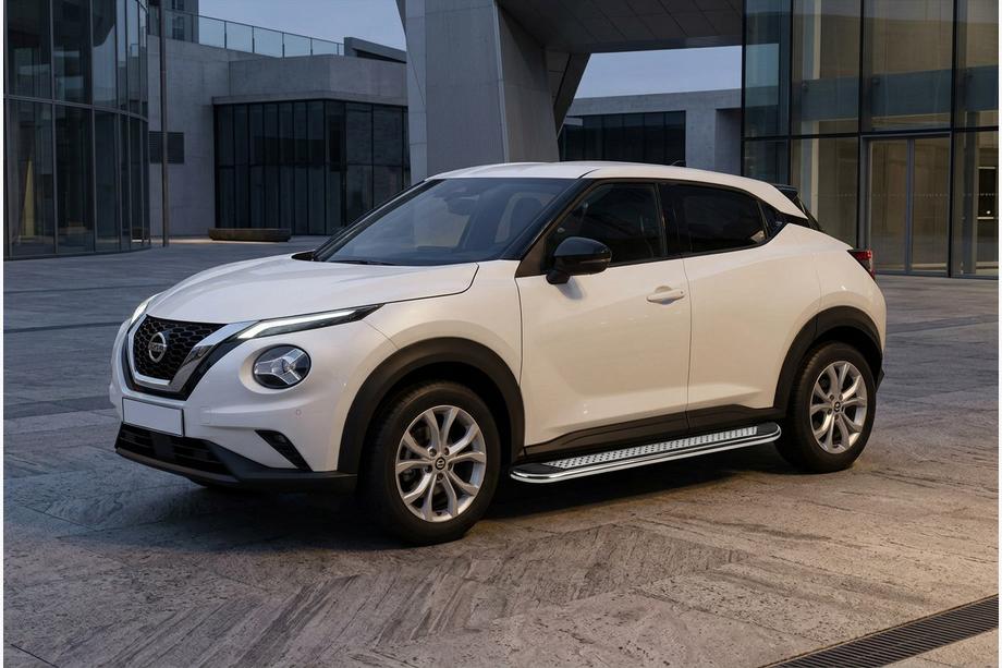 Nissan Juke 2020– Sivuporraslaudat Maydos V2 (2 kpl, alumiini) Image