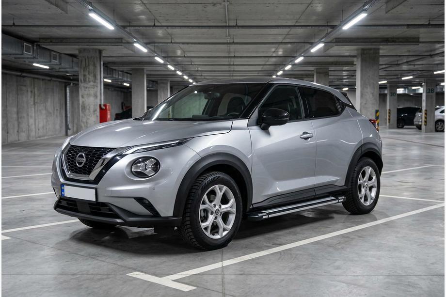 Nissan Juke 2020– Rainbow sivuportaat (2 kpl, alumiini) Image
