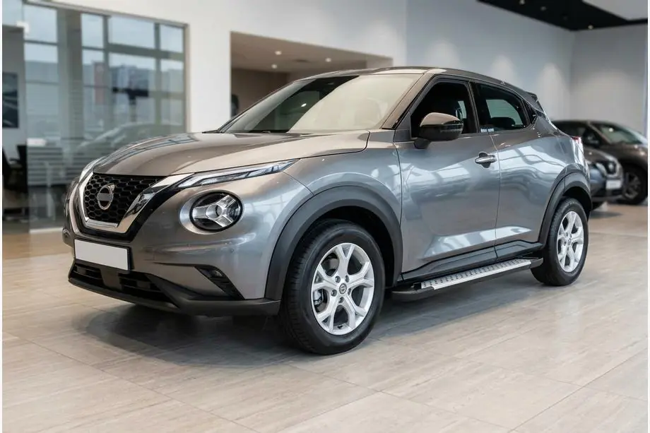 Nissan Juke 2020– Allmond Grey -sivukynnykset (2 kpl, alumiini) Image