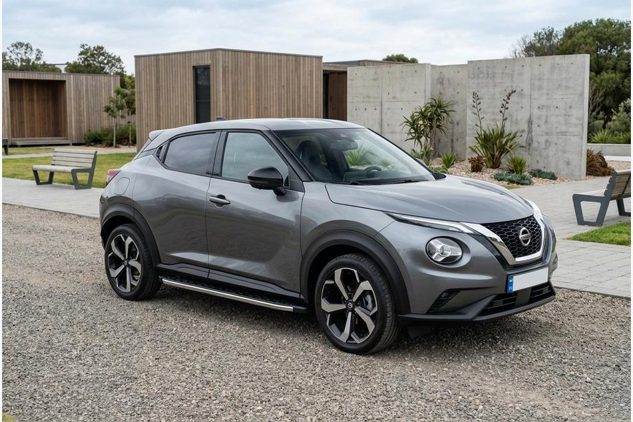 Nissan Juke 2020– BlackLine-sivuporrast (2 kpl, alumiini) Image