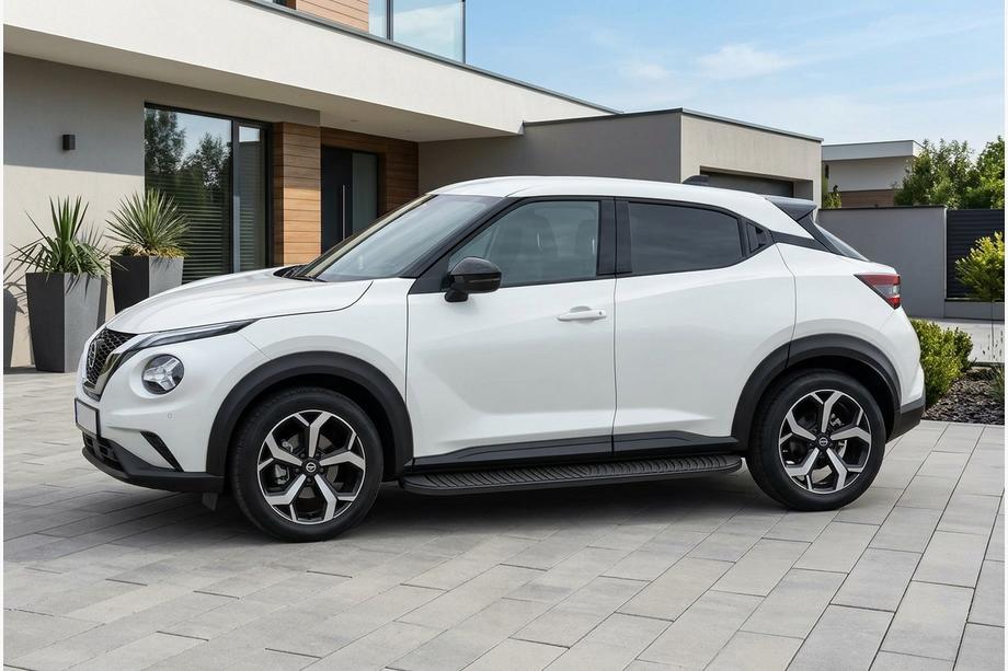 Nissan Juke 2020– Sivukynnykset Tayga Black (2 kpl, alumiini) Image