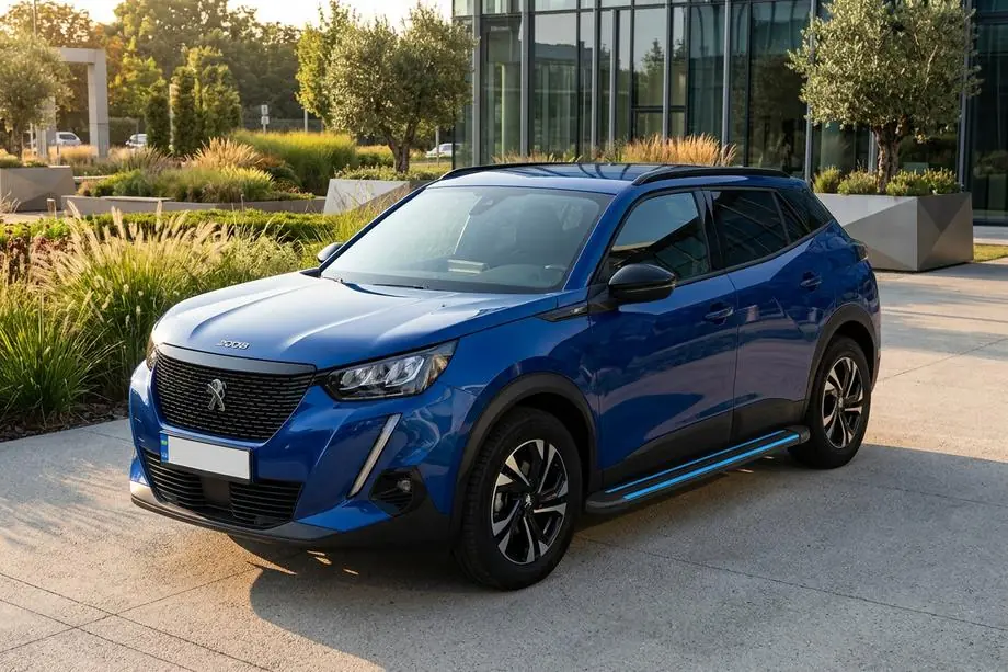 Peugeot 2008 2019– Maya Blue sivuportaat (2 kpl, alumiini) Image