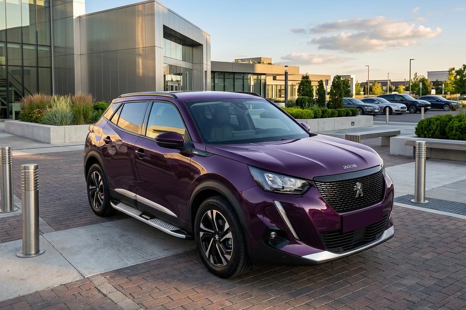 Peugeot 2008 2019– Mevsim Grey sivuporrastangot (2 kpl, alumiini) Image