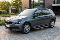 Skoda Kamiq 2019– Sivuastinlaudat Bosphore Grey (2 kpl, alumiini) kuva 1