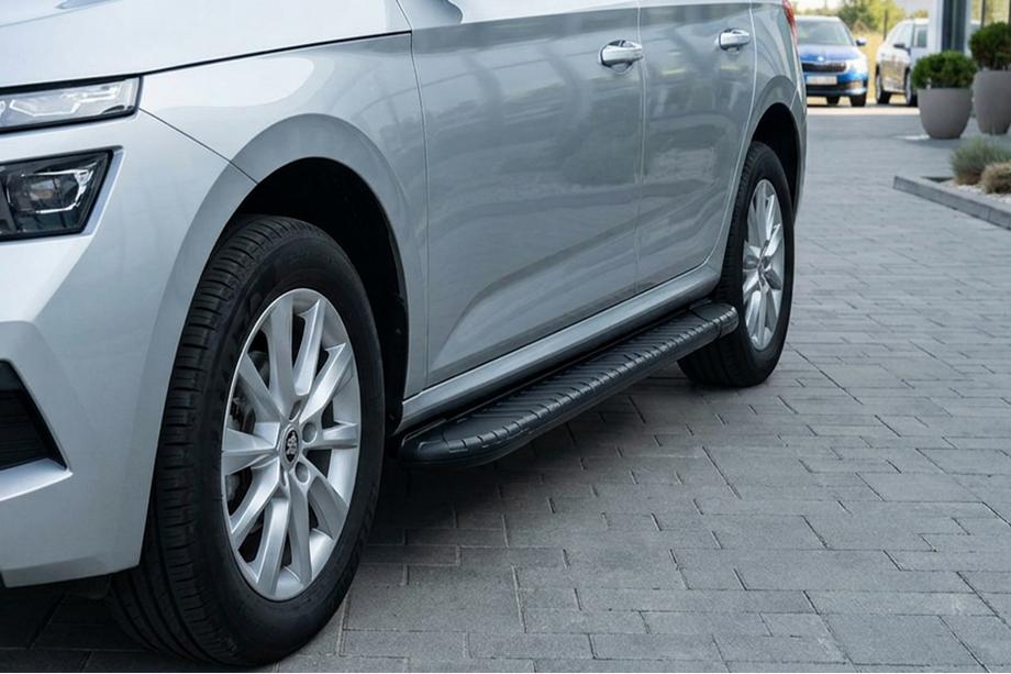 Skoda Kamiq 2019– Bosphore Black -sivuastinlaudat (2 kpl, alumiini) Image