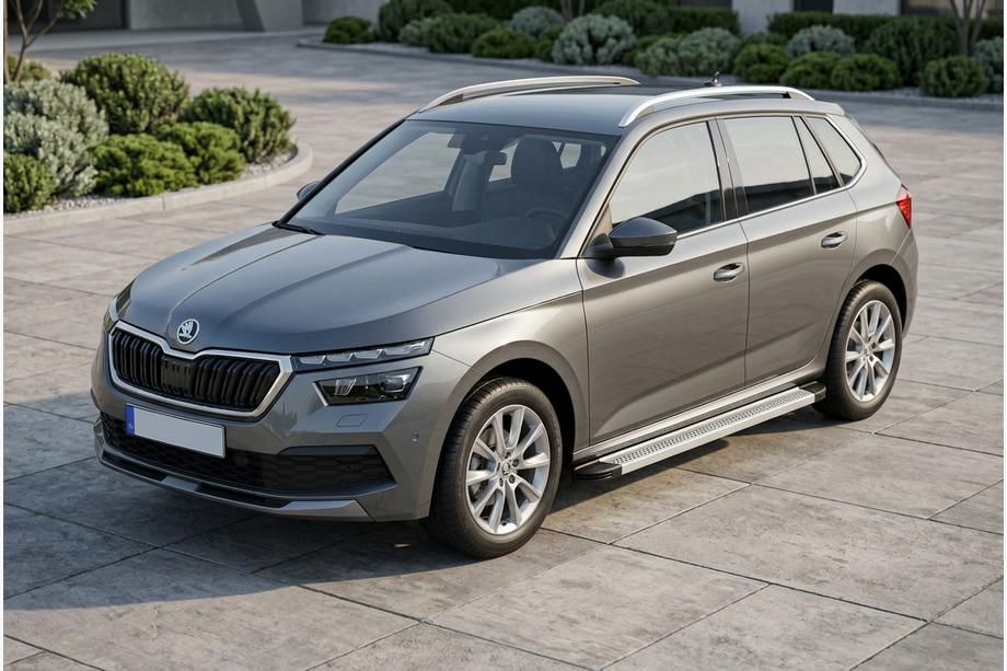 Skoda Kamiq 2019– Maya V2 sivuportaat (2 kpl, alumiini) Image