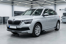 Skoda Kamiq 2019– Rainbow sivuportaat (2 kpl, alumiini) kuva 1