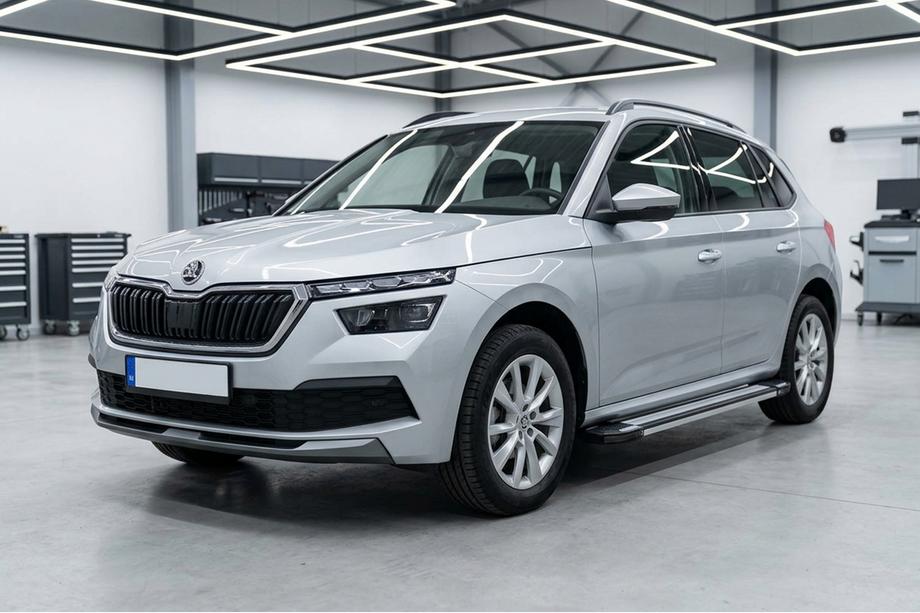 Skoda Kamiq 2019– Rainbow sivuportaat (2 kpl, alumiini) Image