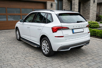 Skoda Kamiq 2019– BlackLine-sivuporrast (2 kpl, alumiini) kuva 1