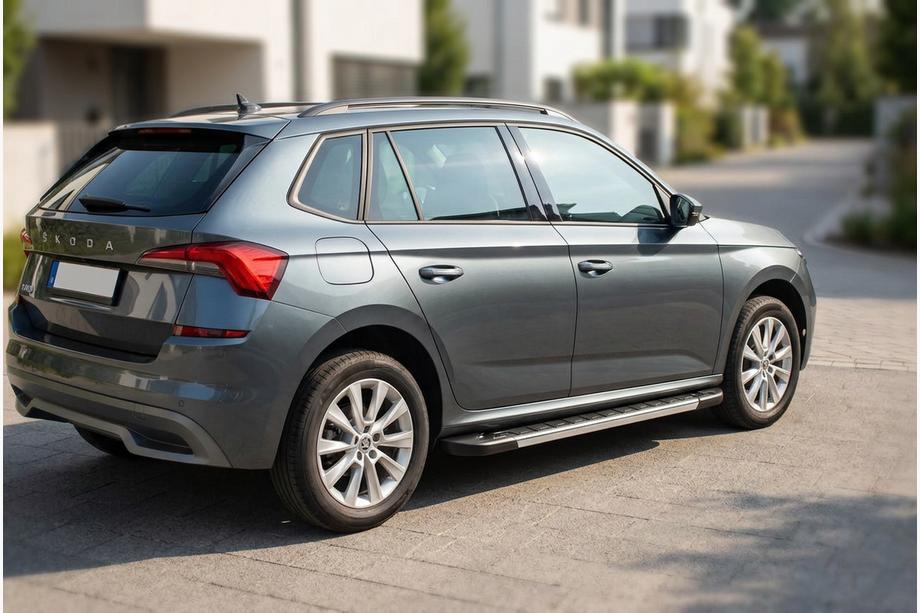 Skoda Kamiq 2019– RedLine sivuastinlaudat (2 kpl, alumiini) Image