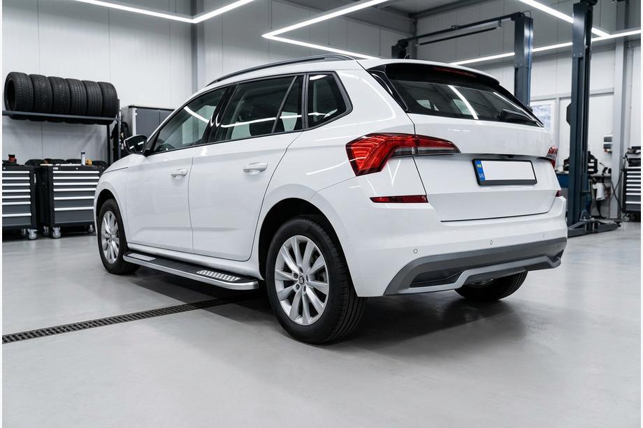 Skoda Kamiq 2019– Tayga V2 sivukynnykset (2 kpl, alumiini) Image