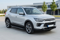 SsangYong Korando 2019– Bosphore Black -sivuastinlaudat (2 kpl, alumiini) kuva 1