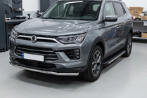 SsangYong Korando 2019– Sivuportaat Maya V1 (2 kpl, alumiini) kuva 1