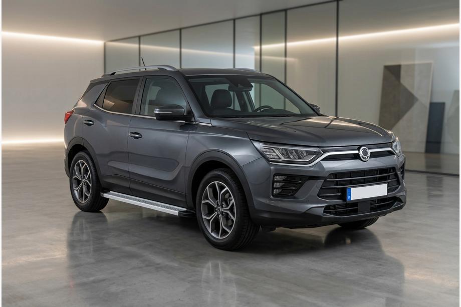 SsangYong Korando 2019– Maya V2 sivuportaat (2 kpl, alumiini) Image