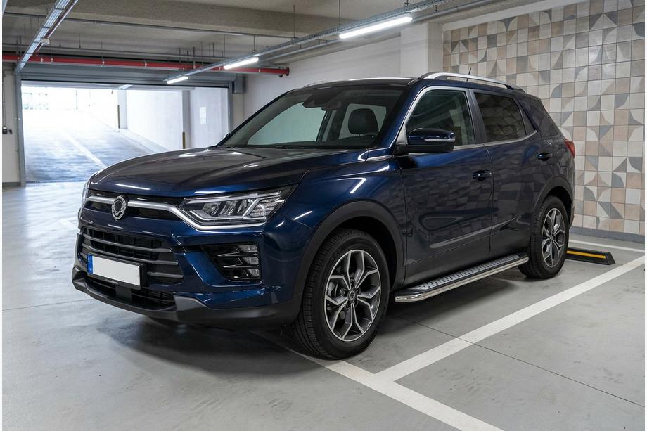 SsangYong Korando 2019– Sivuporraslaudat Maydos V2 (2 kpl, alumiini) Image