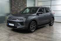 SsangYong Korando 2019– Allmond Black sivuportaat (2 kpl, alumiini) kuva 1