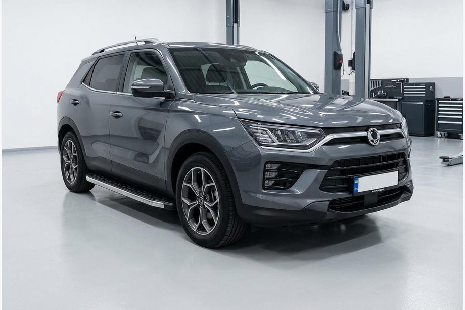 SsangYong Korando 2019– BlackLine-sivuporrast (2 kpl, alumiini) Image