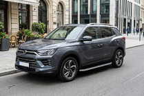 SsangYong Korando 2019– Sivuportaat Tayga Grey (2 kpl, alumiini) kuva 1