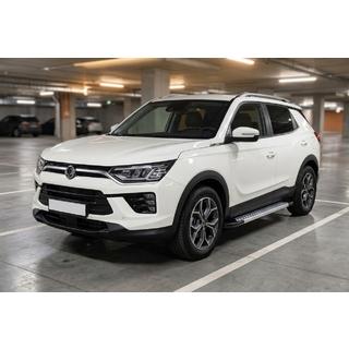 Sivuaskelmat Vision New Grey (2 kpl, alumiini) SsangYong Korando 2019– kuva 1