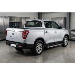 Sivuportaat Maya V1 (2 kpl, alumiini) SsangYong Musso II 2018– kuva 1