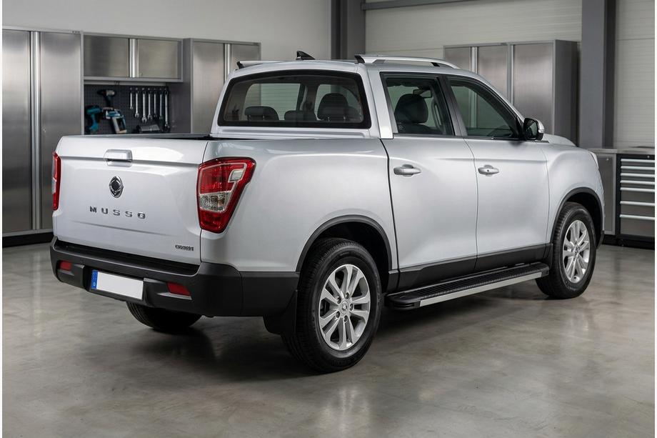 SsangYong Musso II 2018– Sivuportaat Maya V1 (2 kpl, alumiini) Image