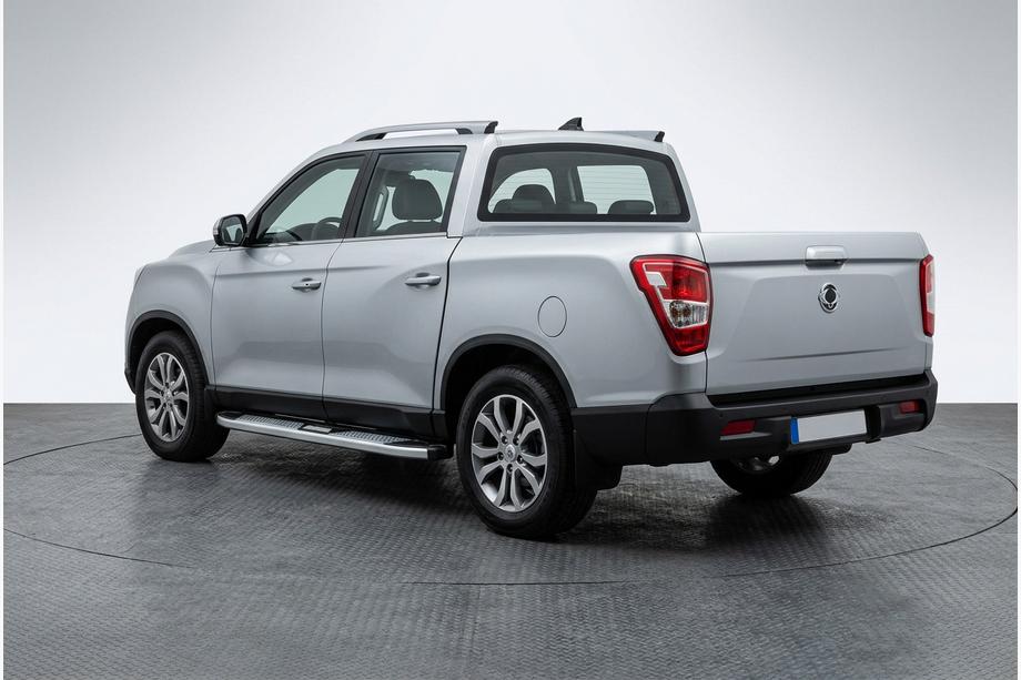 SsangYong Musso II 2018– Mevsim Grey sivuporrastangot (2 kpl, alumiini) Image