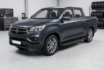 SsangYong Musso II 2018– Allmond Black sivuportaat (2 kpl, alumiini) kuva 1