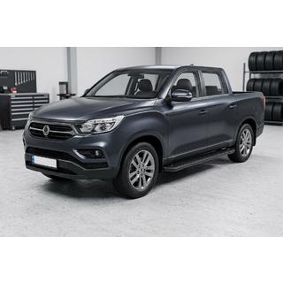 Allmond Black sivuportaat (2 kpl, alumiini) kuva 1