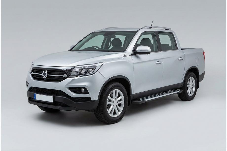 SsangYong Musso II 2018– Sunrise sivuportaat (2 kpl, alumiini) Image