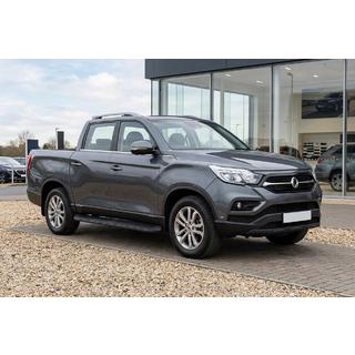 Sivukynnykset Tayga Black (2 kpl, alumiini) SsangYong Musso II 2018– kuva 1