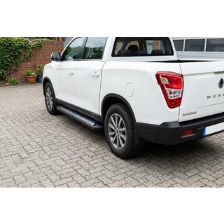 Sivuporrastangot Vision New Black (2 kpl, alumiini)