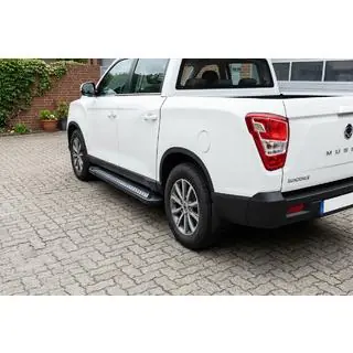 Sivuporrastangot Vision New Black (2 kpl, alumiini)