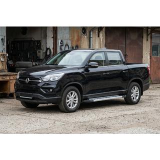 Sivuaskelmat Vision New Grey (2 kpl, alumiini) SsangYong Musso II 2018– kuva 1