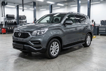SsangYong Rexton II 2017– Bosphore Black -sivuastinlaudat (2 kpl, alumiini) kuva 1