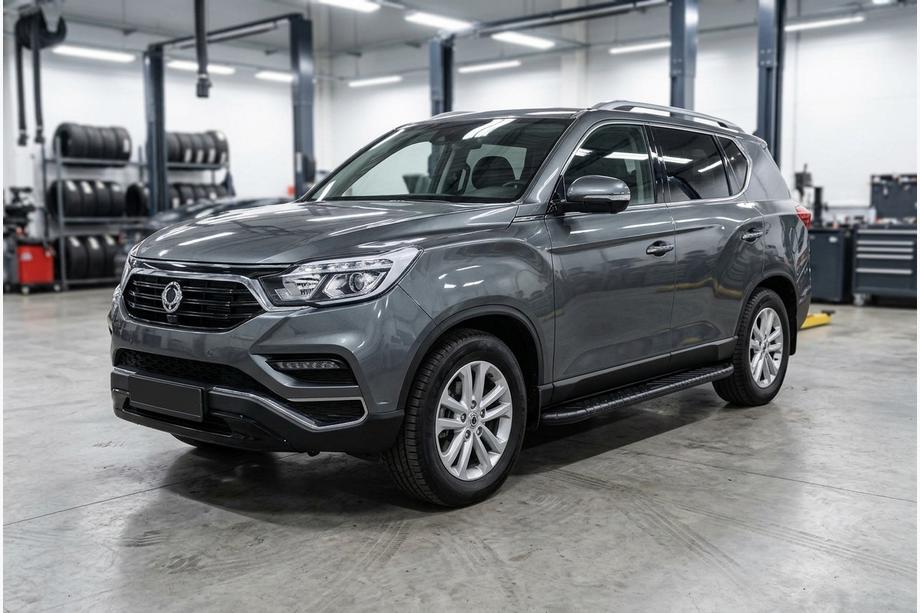 SsangYong Rexton II 2017– Bosphore Black -sivuastinlaudat (2 kpl, alumiini) Image