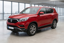 SsangYong Rexton II 2017– Sivuporrassarja Maya Red (2 kpl, alumiini) kuva 1