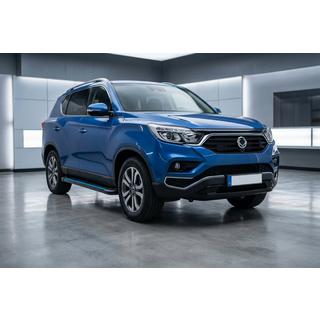 Maya Blue sivuportaat (2 kpl, alumiini) SsangYong Rexton II 2017– kuva 1