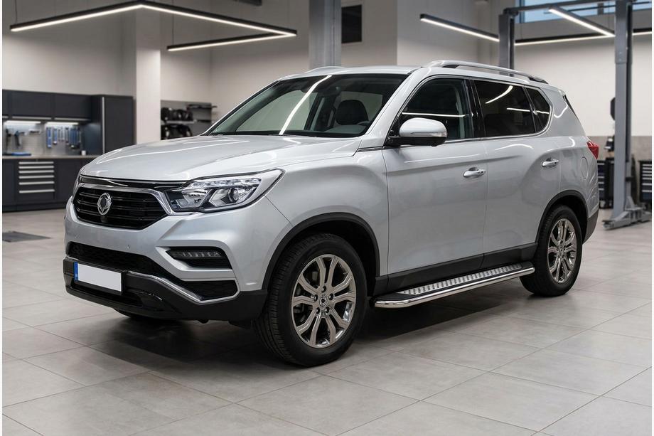 SsangYong Rexton II 2017– Sivuporraslaudat Maydos V2 (2 kpl, alumiini) Image