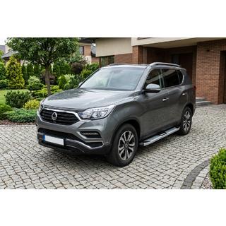 Mevsim Grey sivuporrastangot (2 kpl, alumiini) SsangYong Rexton II 2017– kuva 1