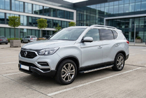SsangYong Rexton II 2017– BlackLine-sivuporrast (2 kpl, alumiini) kuva 1