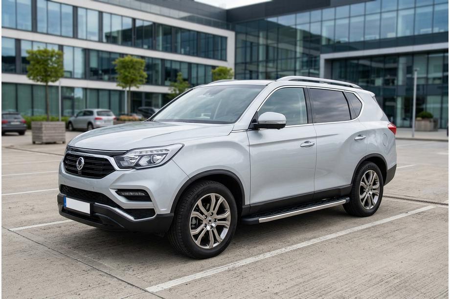 SsangYong Rexton II 2017– BlackLine-sivuporrast (2 kpl, alumiini) Image