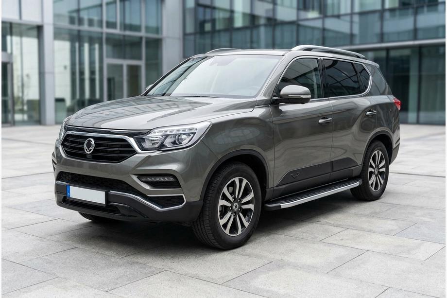 SsangYong Rexton II 2017– Sivuporraslaudat Fullmond (2 kpl, alumiini) Image