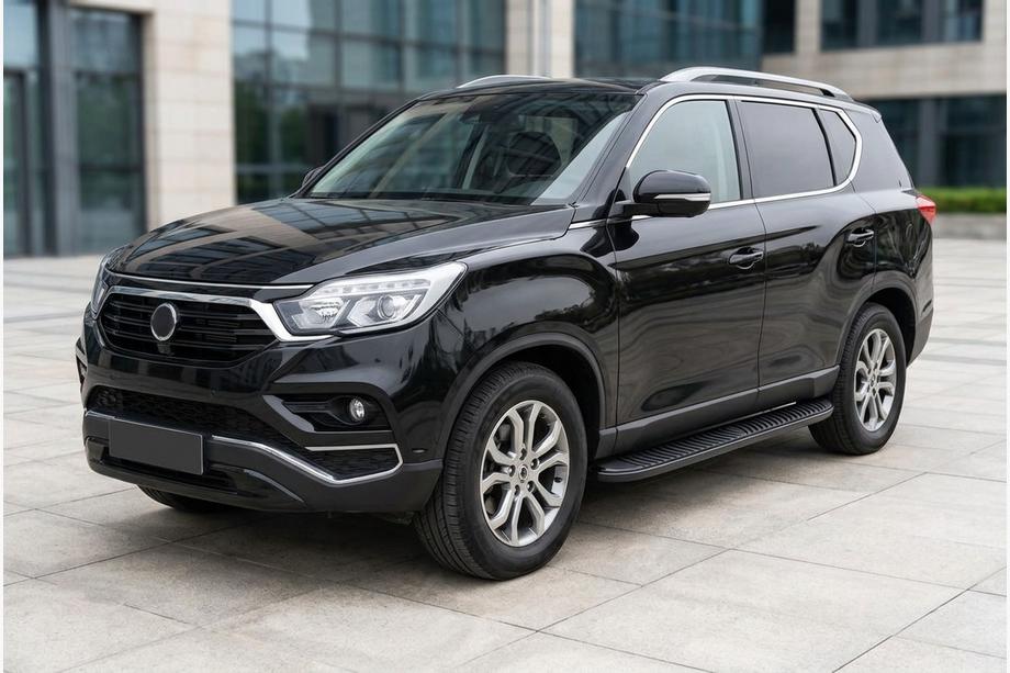 SsangYong Rexton II 2017– Sivukynnykset Tayga Black (2 kpl, alumiini) Image