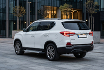 SsangYong Rexton II 2017– Sivuaskelmat Vision New Grey (2 kpl, alumiini) kuva 1