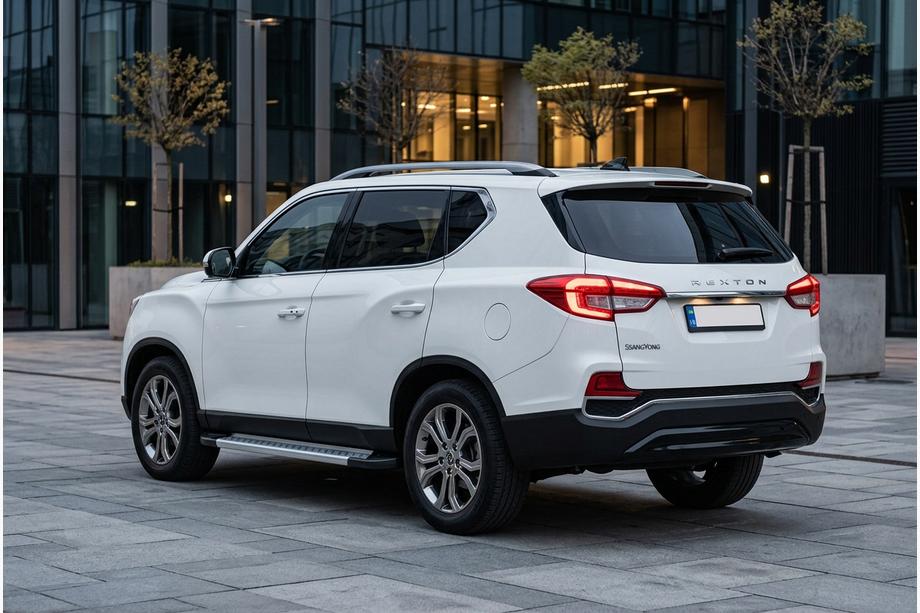 SsangYong Rexton II 2017– Sivuaskelmat Vision New Grey (2 kpl, alumiini) Image