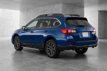 Subaru Outback 2014–2019 Sivuastinlaudat Bosphore Grey (2 kpl, alumiini) kuva 1