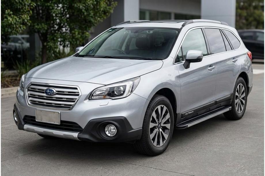 Subaru Outback 2014–2019 Sivuportaat Maya V1 (2 kpl, alumiini) Image