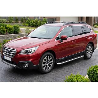 Maydos V1 sivukynnykset (2 kpl, alumiini) Subaru Outback 2014–2019 kuva 1