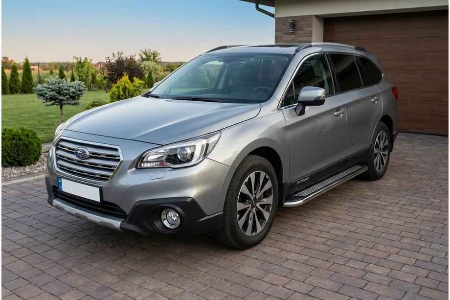 Subaru Outback 2014–2019 Sivuporraslaudat Maydos V2 (2 kpl, alumiini) Image